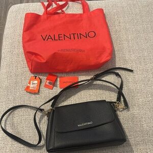 Valentino Black Leather Women's Bag